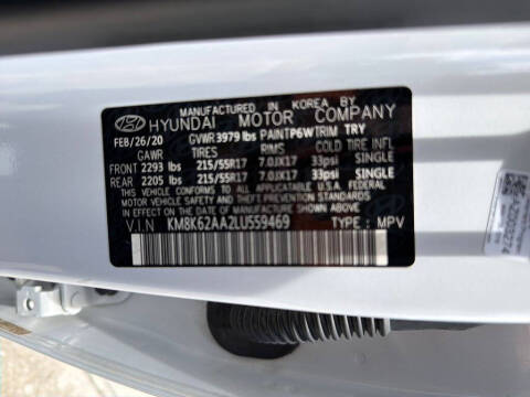 2020 Hyundai Kona SEL Plus