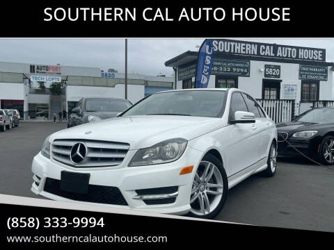 2013 Mercedes-Benz C-Class for sale at SOUTHERN CAL AUTO HOUSE in San Diego CA