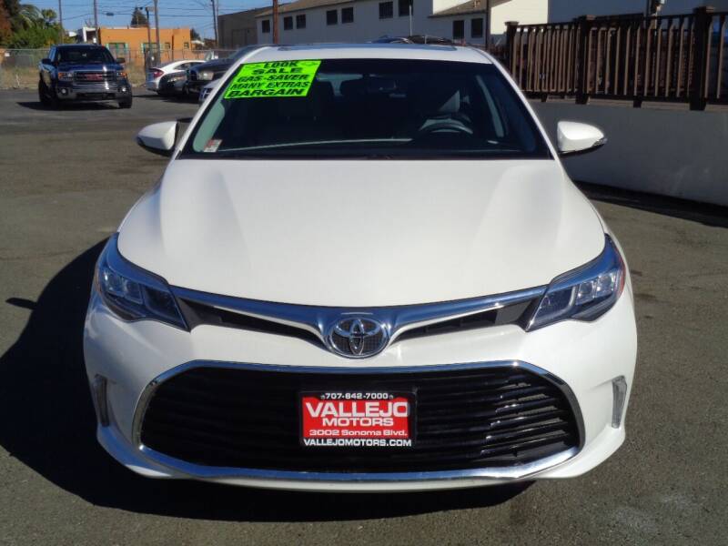 2016 Toyota Avalon for sale at Vallejo Motors in Vallejo CA