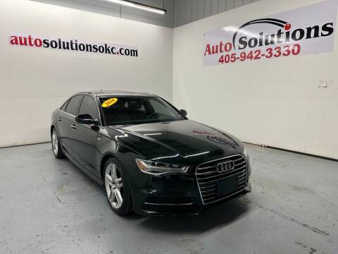 2016 Audi A6 for sale at Auto Solutions in Warr Acres OK