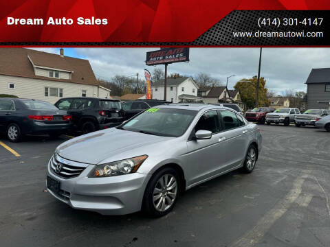 2012 Honda Accord for sale at Dream Auto Sales in South Milwaukee WI