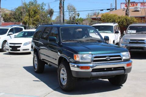 1998 Toyota 4Runner for sale at August Auto in El Cajon CA
