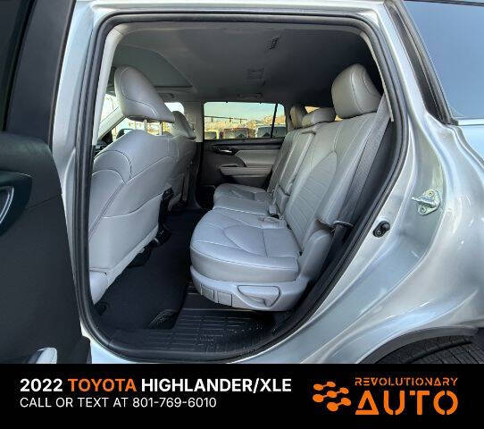 2022 Toyota Highlander XLE