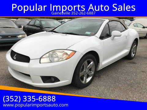 2009 Mitsubishi Eclipse Spyder for sale at Popular Imports Auto Sales in Gainesville FL