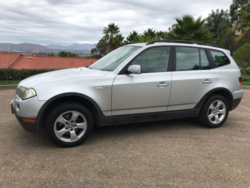 2007 BMW X3 for sale at CALIFORNIA AUTO GROUP in San Diego CA