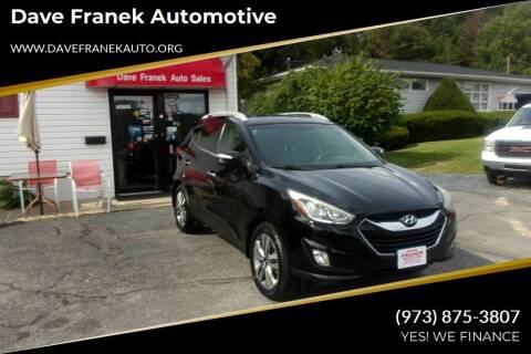 2014 Hyundai Tucson for sale at Dave Franek Automotive in Wantage NJ