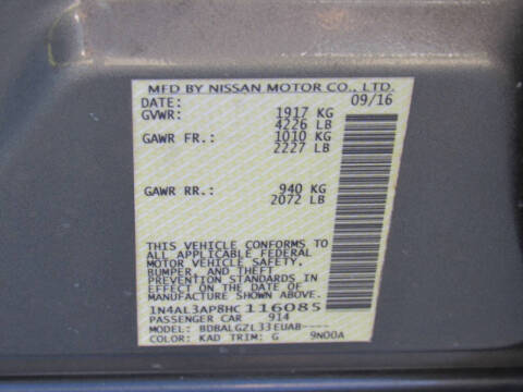 2017 Nissan Altima 2.5