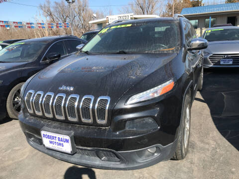 2016 Jeep Cherokee for sale at Robert Baum Motors in Holton KS
