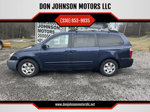2008 Kia Sedona for sale at DON JOHNSON MOTORS LLC in Lisbon OH