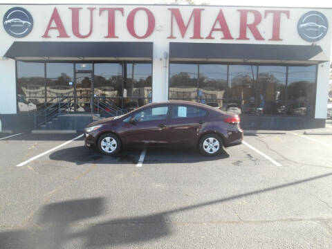 2017 Kia Forte for sale at AUTO MART in Montgomery AL