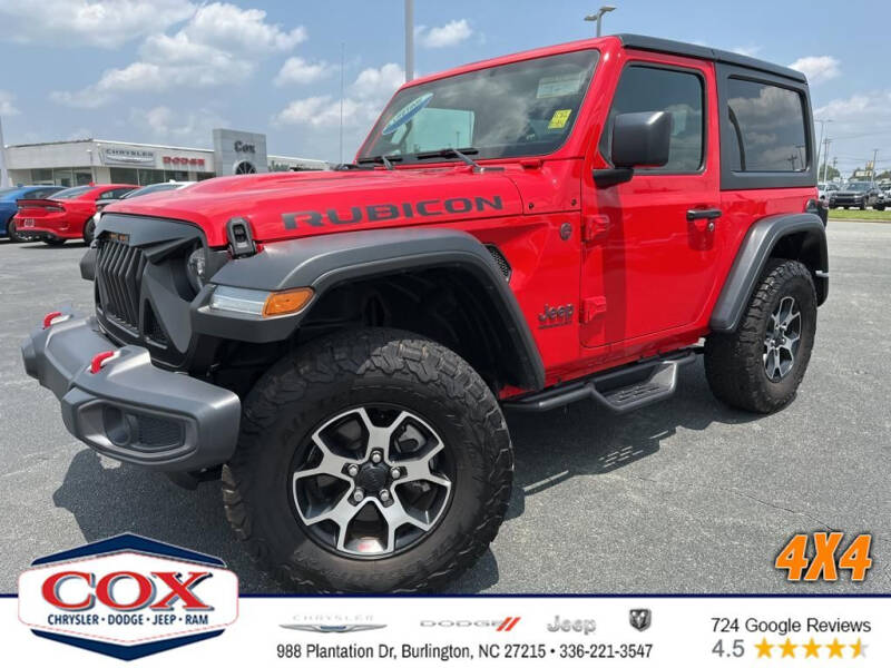 Jeep Wrangler For Sale In North Carolina - Carsforsale.com®