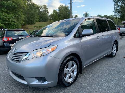 2017 Toyota Sienna for sale at D & M Discount Auto Sales in Stafford VA
