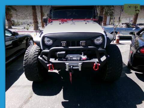 2017 Jeep Wrangler Unlimited for sale at One Eleven Vintage Cars in Palm Springs CA
