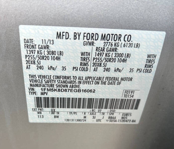 2014 Ford Explorer XLT