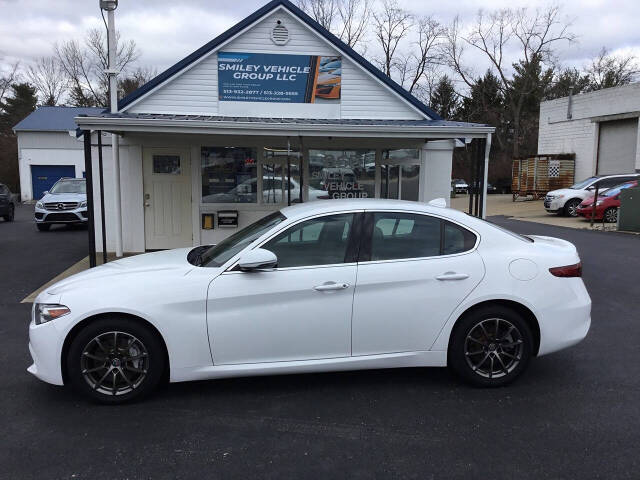 2019 Alfa Romeo Giulia for sale at Smiley Vehicle Group in Lebanon, OH