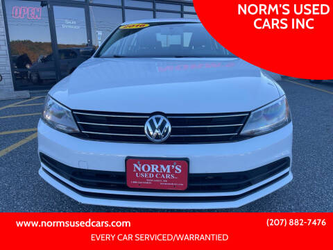 2016 Volkswagen Jetta for sale at NORM'S USED CARS INC in Wiscasset ME