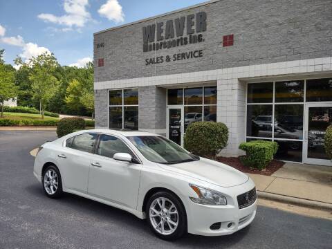 2014 Nissan Maxima for sale at Weaver Motorsports Inc in Cary NC