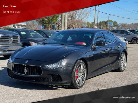 2014 Maserati Ghibli for sale at Car Bros in Virginia Beach VA