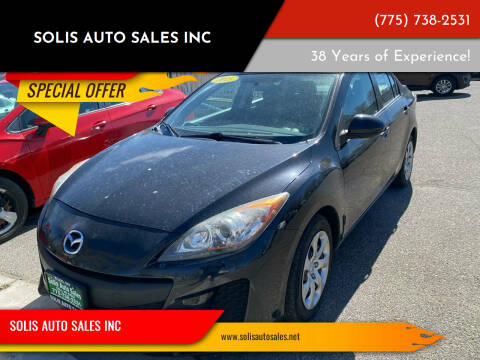 2013 Mazda MAZDA3 for sale at SOLIS AUTO SALES INC in Elko NV