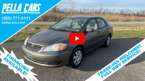 2007 Toyota Corolla for sale at Pella Cars LLC in Brockport NY