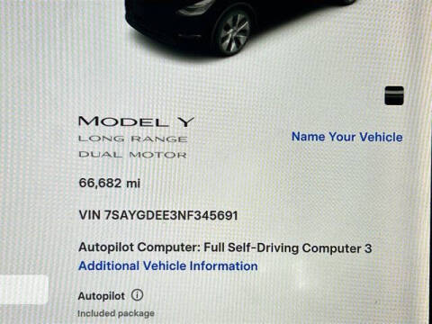 2022 Tesla Model Y Long Range