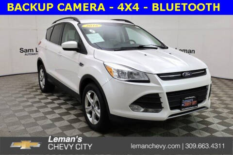 2016 Ford Escape for sale at Leman's Chevy City in Bloomington IL