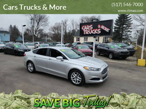 2013 Ford Fusion for sale at Cars Trucks & More in Howell MI
