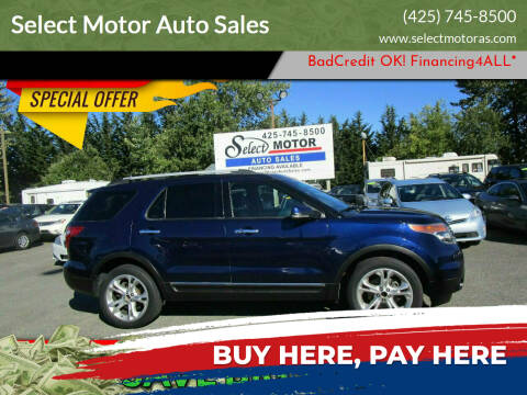 2011 Ford Explorer for sale at Select Motor Auto Sales in Lynnwood WA