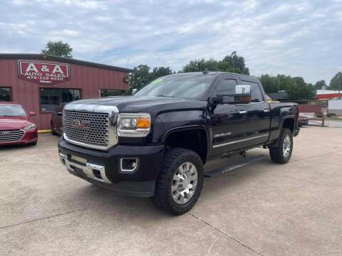 2016 GMC Sierra 2500HD for sale at A & A Auto Sales in Fayetteville AR