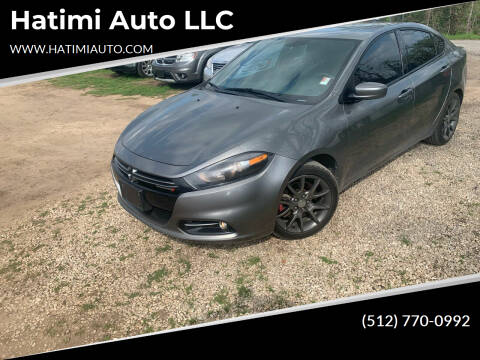 2013 Dodge Dart for sale at Hatimi Auto LLC in Buda TX