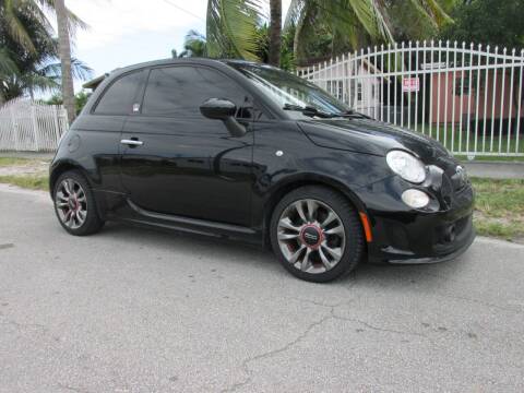 2014 FIAT 500c for sale at TROPICAL MOTOR CARS INC in Miami FL