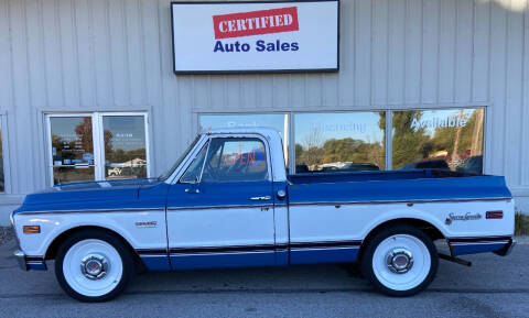 1972 GMC C/K 1500 Series for sale at Certified Auto Sales in Des Moines IA