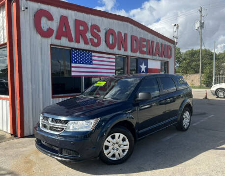 2014 Dodge Journey for sale at Cars On Demand 3 in Pasadena TX
