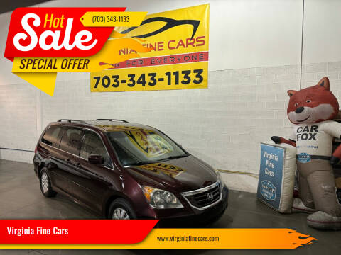 2009 Honda Odyssey for sale at Virginia Fine Cars in Chantilly VA