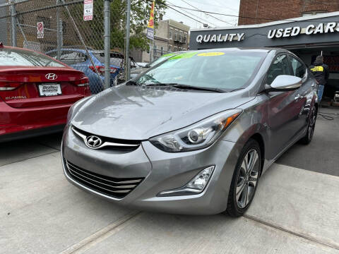 2015 Hyundai Elantra for sale at DEALS ON WHEELS in Newark NJ