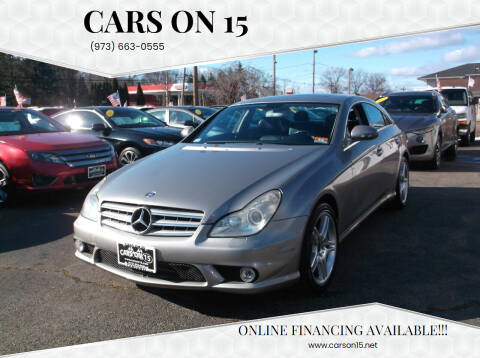 2006 Mercedes-Benz CLS for sale at Cars On 15 in Lake Hopatcong NJ