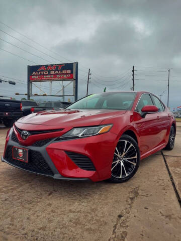 2019 Toyota Camry for sale at AMT AUTO SALES LLC in Houston TX