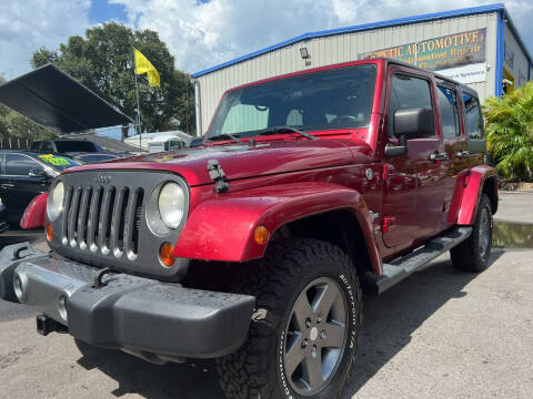 2012 Jeep Wrangler Unlimited for sale at West Coast Cars and Trucks in Tampa FL