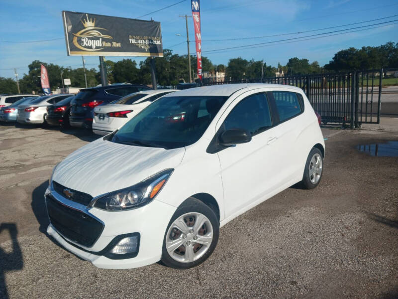 2020 Chevrolet Spark for sale at ROYAL AUTO MART in Tampa FL