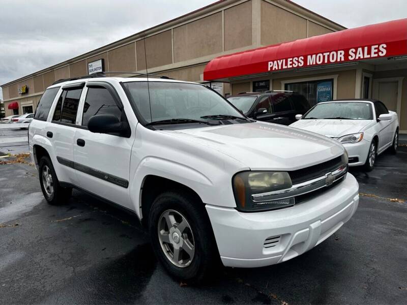 2004 Chevrolet TrailBlazer for sale at Payless Motor Sales LLC in Burlington NC