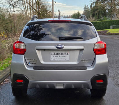 2017 Subaru Crosstrek for sale at CLEAR CHOICE AUTOMOTIVE in Milwaukie OR