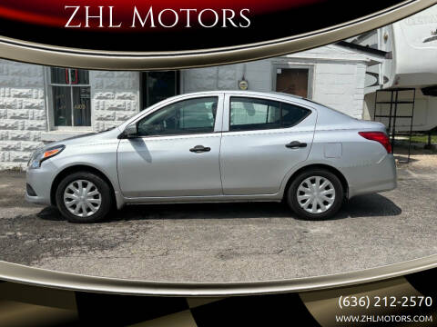 2019 Nissan Versa for sale at ZHL Motors in House Springs MO