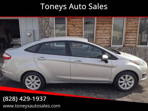 2014 Ford Fiesta for sale at Toneys Auto Sales in Forest City NC