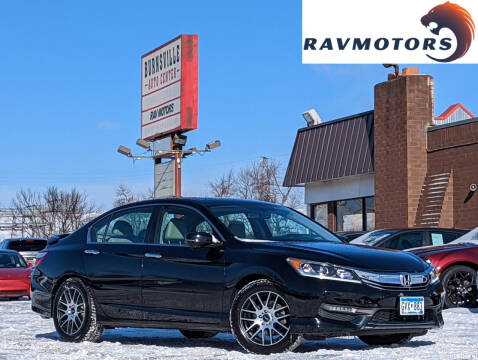2016 Honda Accord for sale at RAVMOTORS- Burnsville in Burnsville MN