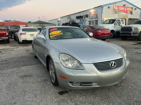 2009 Lexus SC 430 for sale at ONYX AUTOMOTIVE, LLC in Largo FL