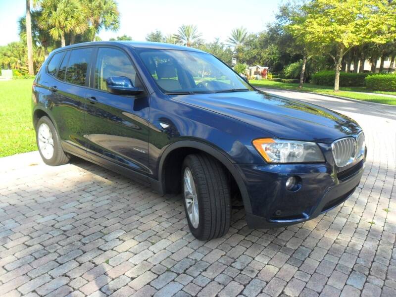 2013 BMW X3 for sale at AUTO HOUSE FLORIDA in Pompano Beach FL