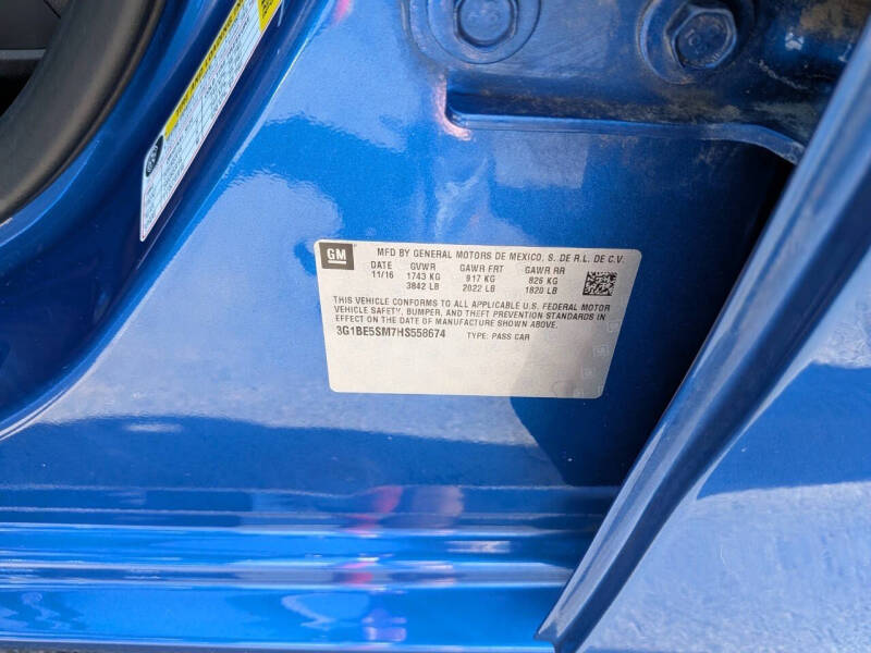 2017 Chevrolet Cruze LT Auto