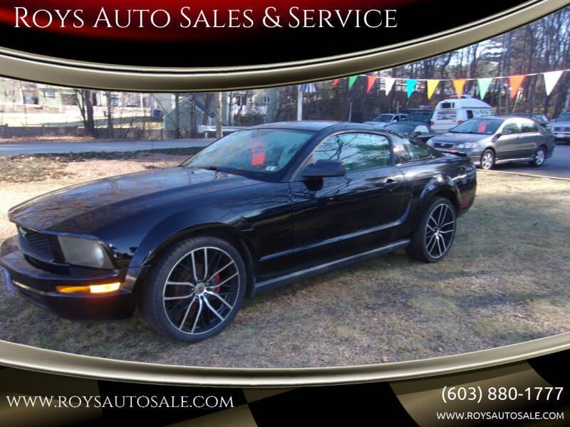 2007 Ford Mustang for sale at Roys Auto Sales & Service in Hudson NH