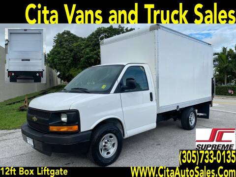 2016 CHEVROLET EXPRESS 3500 SRW 12 FT BOX TRUCK LIFTGATE for sale at Cita Auto Sales in Medley FL