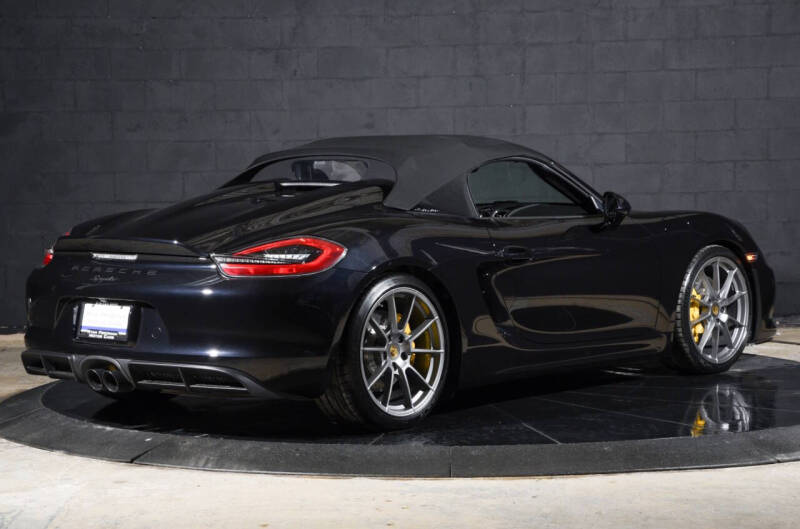 2016 Porsche Boxster Spyder